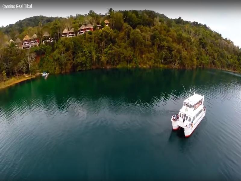 Camino Real Tikal‎ Hotel El Remate Ngoại thất bức ảnh