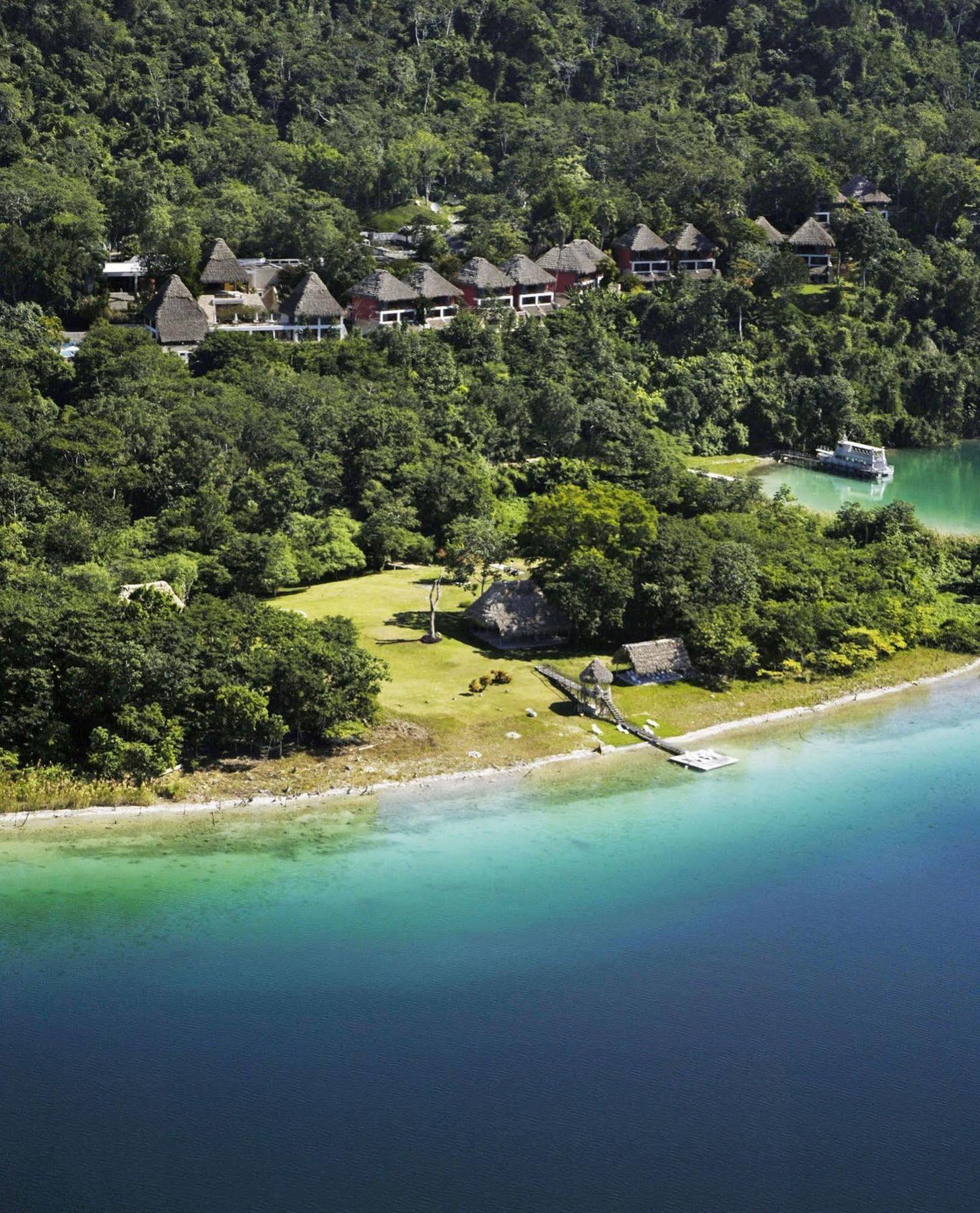 Camino Real Tikal‎ Hotel El Remate Ngoại thất bức ảnh